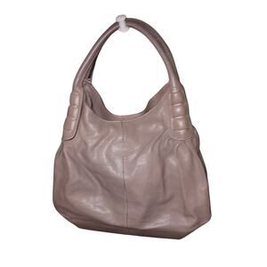 TOD'S EUC XL LEATHER HOBO SATCHEL BAG.  .